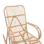 Rocking chair Cormeny natural color rattan 108x71x103cm - Image 6