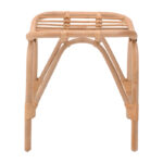 Vrebor stool rattan in natural color 53x41x46cm - Image 2