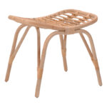 Vrebor stool rattan in natural color 53x41x46cm