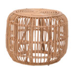 Rajesty stool rattan in natural color D60x46cm