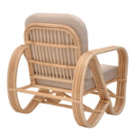 Set of 3 pieces Relmine-Siderty rattan in natural color - Image 3