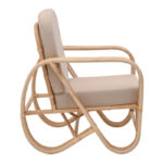 Set of 3 pieces Relmine-Siderty rattan in natural color - Image 4