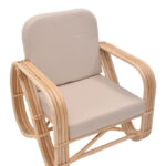 Set of 3 pieces Relmine-Siderty rattan in natural color - Image 5