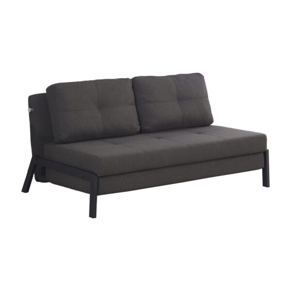 Sofa-bed Hafrene anthracite fabric 151x94x71cm
