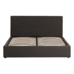 Double bed with storage space Zamblene anthracite fabric 160x200cm - Image 5