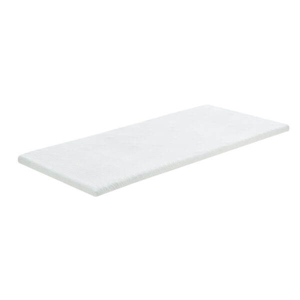 Top Casmeriane white fabric-memory foam 90x190x5cm