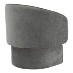 Armchair Playmob fabric in gray shade 69x65x79cm - Слика 3