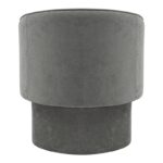 Armchair Playmob fabric in gray shade 69x65x79cm - Слика 6