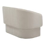 Two-seater sofa Playmob beige fabric 128x65x79cm - Слика 3