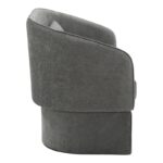 Two-seater sofa Playmob gray fabric 128x65x79cm - Слика 4