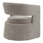 Leicy fabric armchair in gray-beige shade 69x63x76.5cm - Слика 3