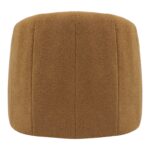 Fassy armchair boucle fabric in mustard shade 80x66x80cm - Image 6