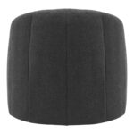 Fassy armchair bouclé fabric in charcoal color 80x66x80cm - Image 6