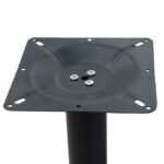 Tabolosa metal table base in black shade 70x40x72cm - Слика 3