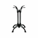 Метална основа за маса Astu во црна нијанса 42x42x72 см