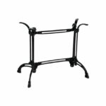 Метална основа за маса Basa во црна нијанса 82x50x71 см