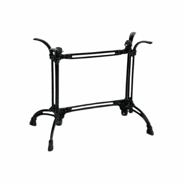 Basa metal table base in black shade 82x50x71cm