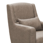 Medea armchair fabric in beige shade 82x84x100cm - Слика 4