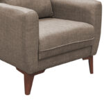 Medea armchair fabric in beige shade 82x84x100cm - Слика 5