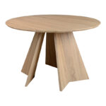 Библиска маса од МДФ во природна нијанса Д120x76 см