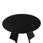 Bibble table MDF in black shade D120x76cm - Слика 4