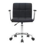 Office chair Buleco pu black 56x46x74-86cm - Слика 4