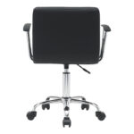 Office chair Buleco pu black 56x46x74-86cm - Слика 5
