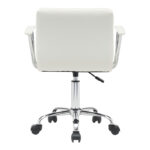 Office chair Buleco pu white 56x46x74-86cm - Слика 5