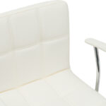 Office chair Buleco pu white 56x46x74-86cm - Слика 6