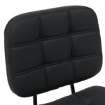 Office chair Sedia pu black 50x50x75-85cm - Image 6