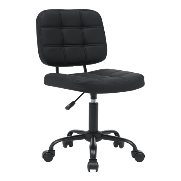 Office chair Sedia pu black 50x50x75-85cm