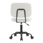 Office chair Sedia pu white 50x50x75-85cm - Слика 5