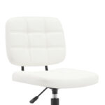 Office chair Sedia pu white 50x50x75-85cm - Слика 6