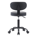 Mafeshi pu office-work chair on wheels in black shade 45x44x70-82cm - Слика 5