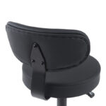 Mafeshi pu office-work chair on wheels in black shade 45x44x70-82cm - Слика 6