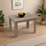 Table Manka in sonoma truffle color 110x80x77cm - Image 2