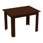 Table Manka in wenge color 110x80x77cm