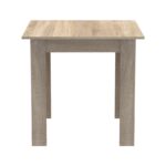 Table Manka I in sonoma color 80x80x77cm - Image 4