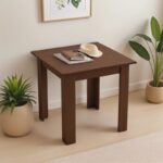 Table Manka I in wenge color 80x80x77cm - Слика 2