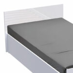 Single bed Afina in white color 90x200cm - Image 2