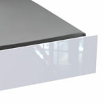Double bed Afina in white color 160x200cm - Слика 3