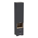 Display-column Toscana in anthracite shade 50x42x222.5cm