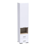 Display-column Toscana in white shade 50x42x222.5cm