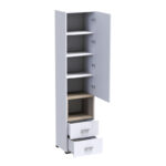 Display-column Toscana in white shade 50x42x222.5cm - Image 3