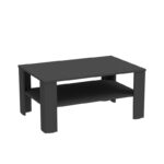 Coffee table Khofi in anthracite color 90x60x42.3cm