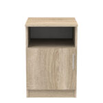 Galdi bedside table in sonoma color 40x45x60cm - Image 2