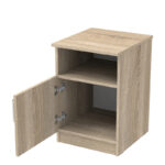 Galdi bedside table in sonoma color 40x45x60cm - Image 3