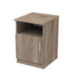 Galdi bedside table in sonoma truffle color 40x45x60cm