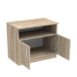 Galdow low cabinet in sonoma color 80x45x60cm - Image 3