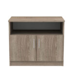 Galdow low cabinet in Sonoma Truffle color 80x45x60cm - Image 2